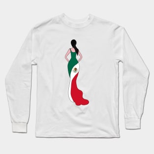 Mexico Woman Long Sleeve T-Shirt